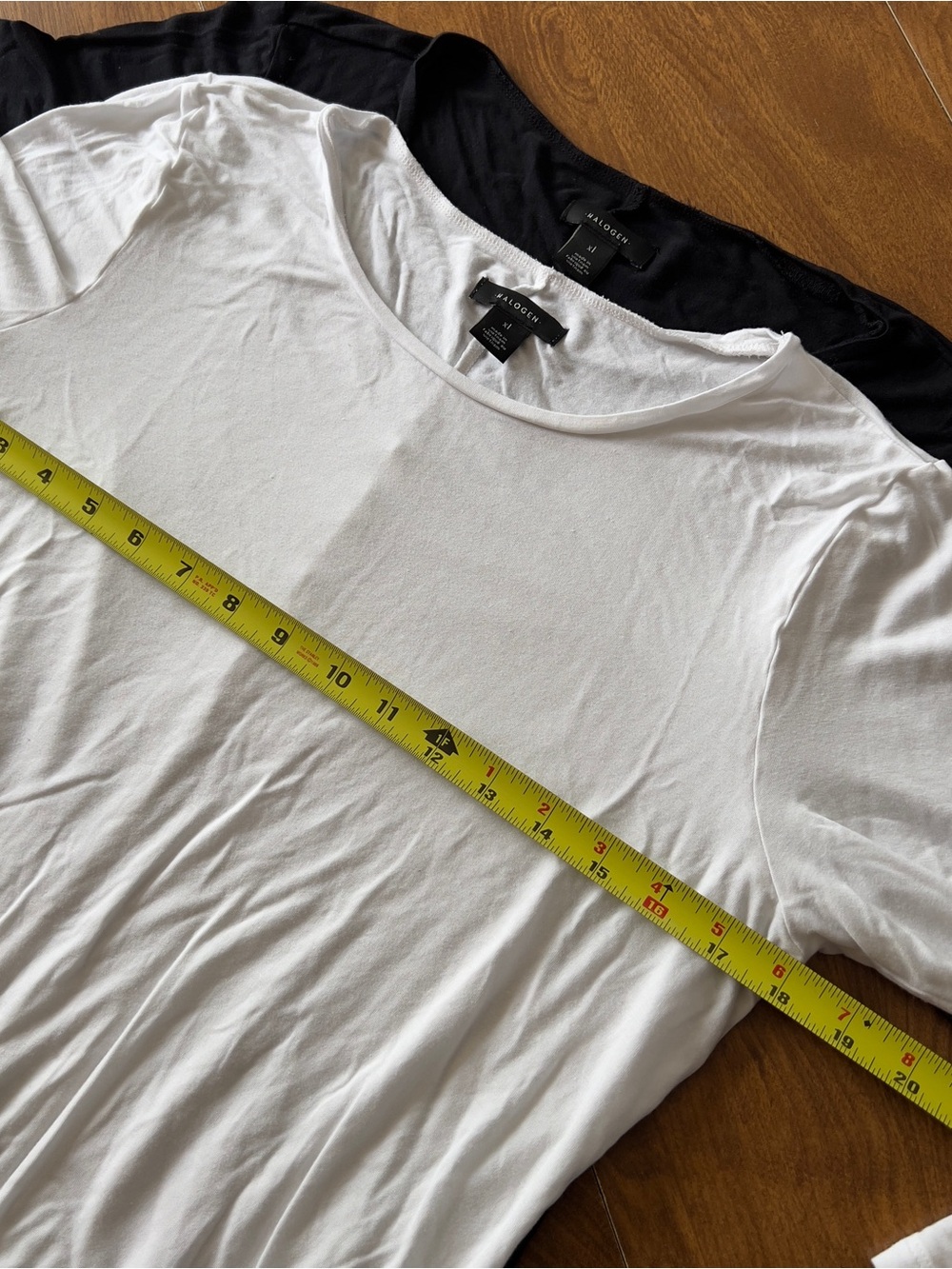 Halogen Women’s Bundle White & Black Stretch Long Sleeve Basic Shirt Top size XL - Picture 9 of 11